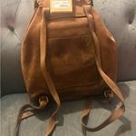 Patricia Nash NWT  Casape drawstring backpack in burnished cognac suede Photo 5