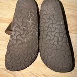 Birkenstock Mayari Mocha 38 / Size 7 Womens Brown Slip On Slides Used Photo 4
