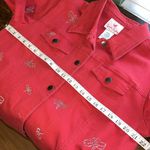 Quacker Factory Vintage jean jacket embellished with rhinestone dragonflies Photo 5