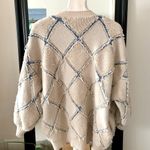 FATE. Diamond Trio Chenille Cardigan Sweater Photo 3