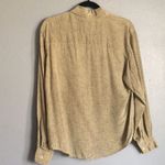 Ellen Tracy Linda Allard  • Tan and Black Silk Button Down Size 10 Photo 9