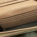 Gucci Leather Continental Wallet Grey & Light Pink EUC Photo 11