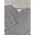 Vineyard Vines  fringe sleeve sweater xs‎ gray Photo 1