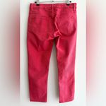Sandro  Paris Cropped Red Denim Jeans, Size 38 (EU) / Size 8 (US) Photo 12