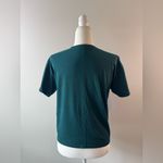 American Eagle Outfitters Graphic Dark Teal Short Sleeve Crop Tee Size XS Photo 11