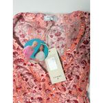 RHODE x Target 4 Whimsical Floral Print Short Sleeve Mini Dress Blush Photo 3