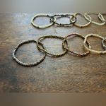 11 piece Beaded Bracelet Set Gold Photo 3