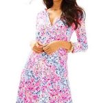 Lilly Pulitzer Banyan T-Shirt Dress Medium Women’s Coco Coral Crap 23913 Photo 0