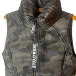 SoulCycle  Women’s Sam Puffer Vest Size Small in Camo New NWT Retail $298 Photo 1