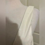 Sunday in Brooklyn  Pinafore Pleather Faux Leather Tank Dress Pleather Cream Photo 6