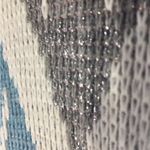 Vintage 80’s 90’s cardigan sweater pastel argyle silver metallic size M Size M Photo 5