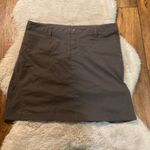 Athleta  Skort‎ size 10 Brown Athletic Nylon Pickleball Hiking Skirt Photo 0