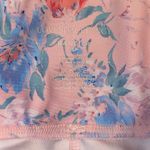 Love Shack Fancy x Bandier Leggings Small Pink Floral Countryside Painted Meadow Photo 2