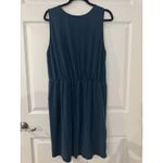 Carve Designs  Blue Sleeveless Wrap Style Dress Pockets Stretch Size XL Photo 4
