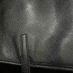 Tory Burch  Black Leather Tote Large Shimmery Photo 12