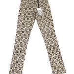 Kilp Skinny Jeans Tan Black Aztec Tribal Print Low Rise Pants Jeans Size 0/1 NEW Photo 11
