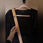 SheIn black sequin dress size 1x Photo 7