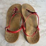 Vionic  Womens Paulie Sandal flower detail t strap sandals shoes size 8 Photo 9