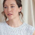 Loft Open Weave White Textured Top Photo 1