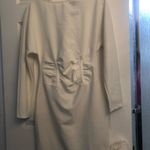 Topshop  Long sleeve Cinched Waist Mini Dress White sz 4 NWT Photo 11