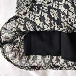 Bebop New  Tassel Tie Waist Keyhole Mini Dress Black White Geometric Print Photo 12