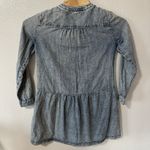 Anthropologie Pilcro Denim Dress Lorelei Tunic Long Sleeve Pockets Boho Size 6 Photo 3