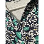 Lands' End  Shirt Women Size M/P 10-12 Floral‎ Short Sleeve Polo Collar Classic Photo 10