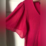 1. State  Flutter Sleeve Rib Knit T-Shirt top, size XL Photo 3