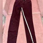 Buffalo David Bitton  Pants Womens 6/28 Burgundy Jeans Royal Mid Rise Skinny Photo 10