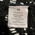 Pink republic  Black Crochet Knit Cardigan 3/4 Length Sleeves Hippie Boho Size XS Photo 7