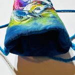 Designer hand painted silk crossbody phone glasses pouch bag crossbody New Multiple Photo 4