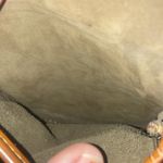 Brown Suede Francisco Biasia Genuine Italian Leather Crossbody Purse Photo 6