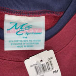 vintage MC Energy Sportswear Holidays Crewneck sweatshirt size medium petite NWT Red Photo 10