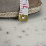 Franco Sarto Julien Sandal Cork Wedge Taupe Suede Espadrilles Size-8.5M Boho Photo 12