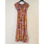 Anthropologie Maxi Dress Arielle Sleep Boho Indie Art Deco Lightweight Size S Photo 1