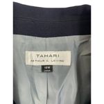 Tahari Arthur S. Levine Women's Navy Blue Jacket & Skirt Set Size 18W Photo 4