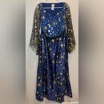 Target Adult Navy Moonlight Witch Halloween Costume‎ WITHOUT Hat Size S Photo 1