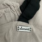 NWT Element Cross Strap Halter Slip Tank Taupe Rayon Black Straps Size Large NEW Brown Photo 4