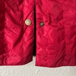 Façonnable Faconnable Lightweight Quilted Jacket in Red Size Medium Photo 7