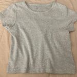 Brandy Melville Gray Shirt Photo 0