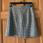 ZARA  Basic Size Extra Small XS Women's Teen Girl Plaid Button-Front Skirt Photo 3