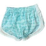 Nike Dri Fit Printed Tempo Running Shorts Lined Teal Tint/White Women’s Size Med Photo 1