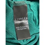 LIONESS  Women's Green Sleeveless High Neck Racerback Maxi Bodycon Dress Size XS Photo 3