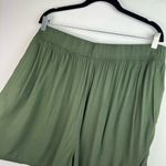 Torrid Wrap Skirt Skort Sz 2X Olive Green O Ring Short Flowy Photo 8