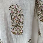 Juliet Dunn London Sequin White Pink Gold Swimsuit Beach Coverup Wrap Dress 1 Photo 7