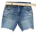 American Eagle Women’s Skater Denim Shorts No Stretch Bermuda Jorts Size 2 Photo 4