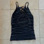 Affliction Fast & Furious  Studded Animal Print Tank Sz Small Photo 0