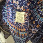 Liberty Love  Colorful blouse high low hem womens 1X oversized flowy Photo 4