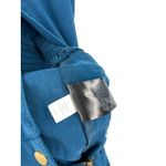 White House | Black Market WHBM  O teal blue cotton jumpsuit one piece Outfit XS Photo 9