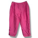 Lauren Ralph Lauren Pink Silk Pants Size 8 Photo 7